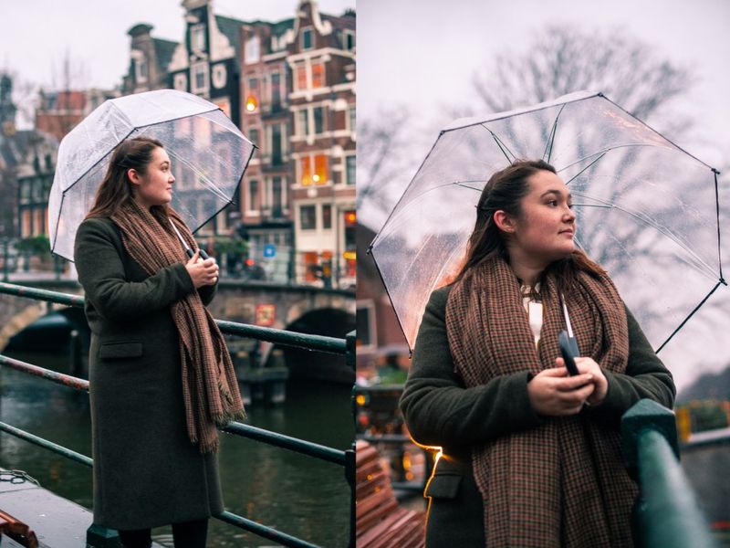 Forgetting an Umbrella or Rain Jacket