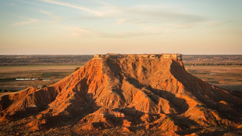 A park of “mountains” that are actually mesas