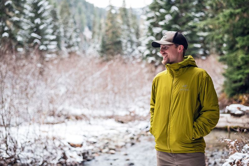 Synthetic-insulated hoodie