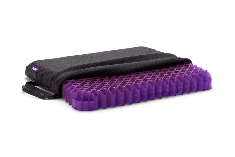 Purple Gel Seat Cushion (e.g., Double Seat Cushion)