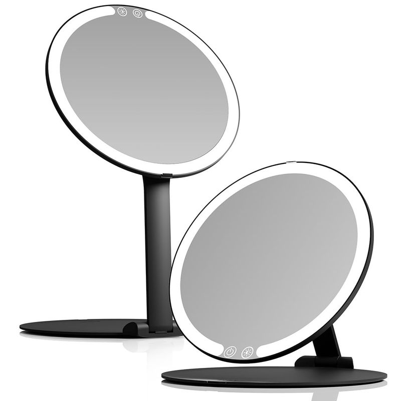 Fancii Abigail Foldable Ring‑Light Mirror