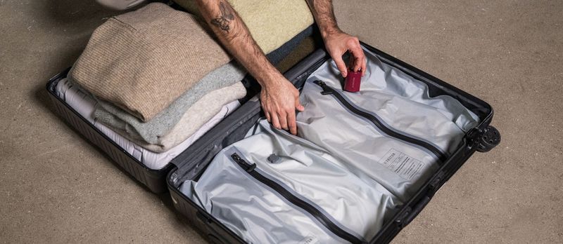 Reserve compression/vacuum bags for truly puffy clothing