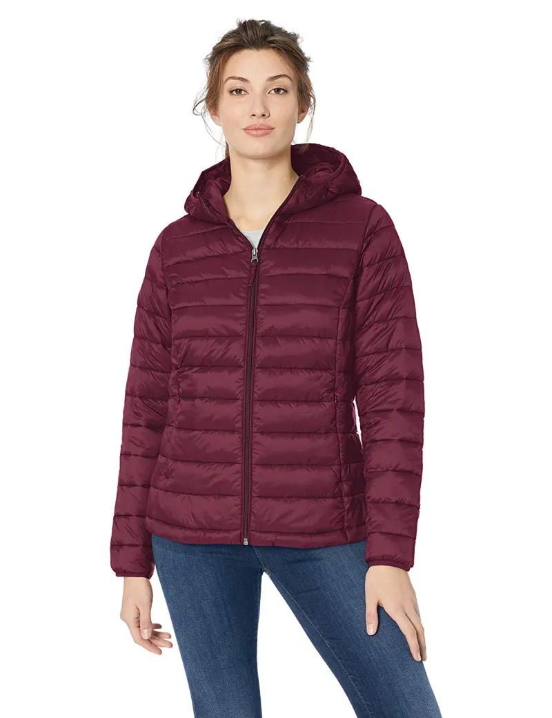 Amazon Essentials Packable Hooded Puffer (women)
