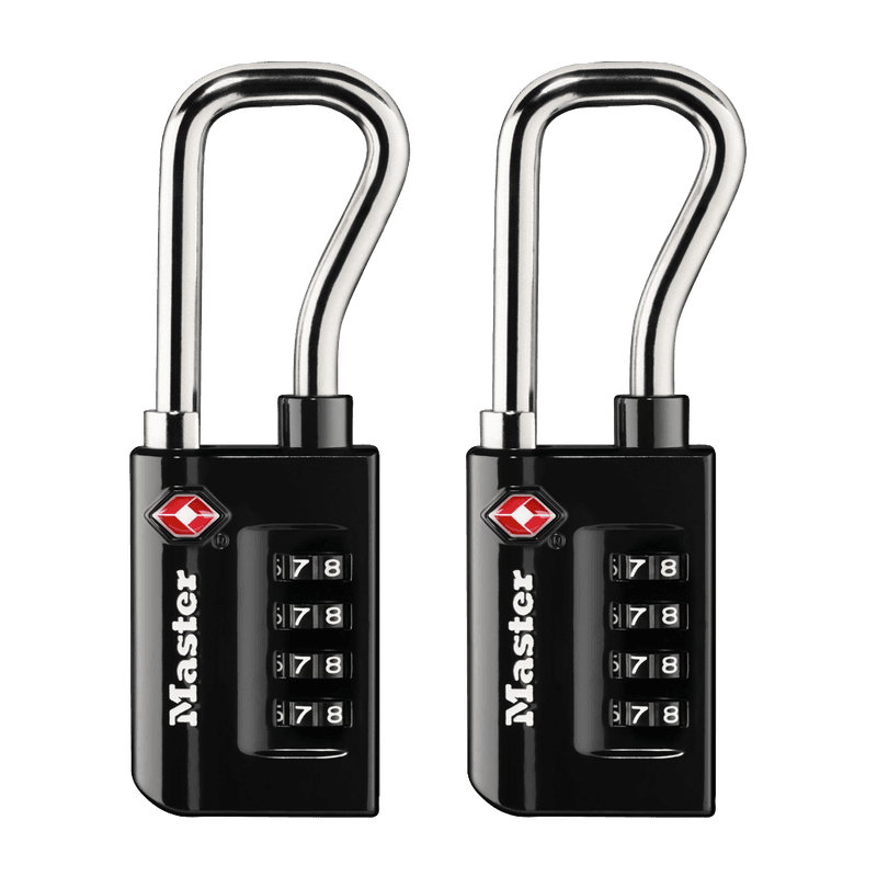 Master Lock 4696T (2-pack), extended-reach shackle