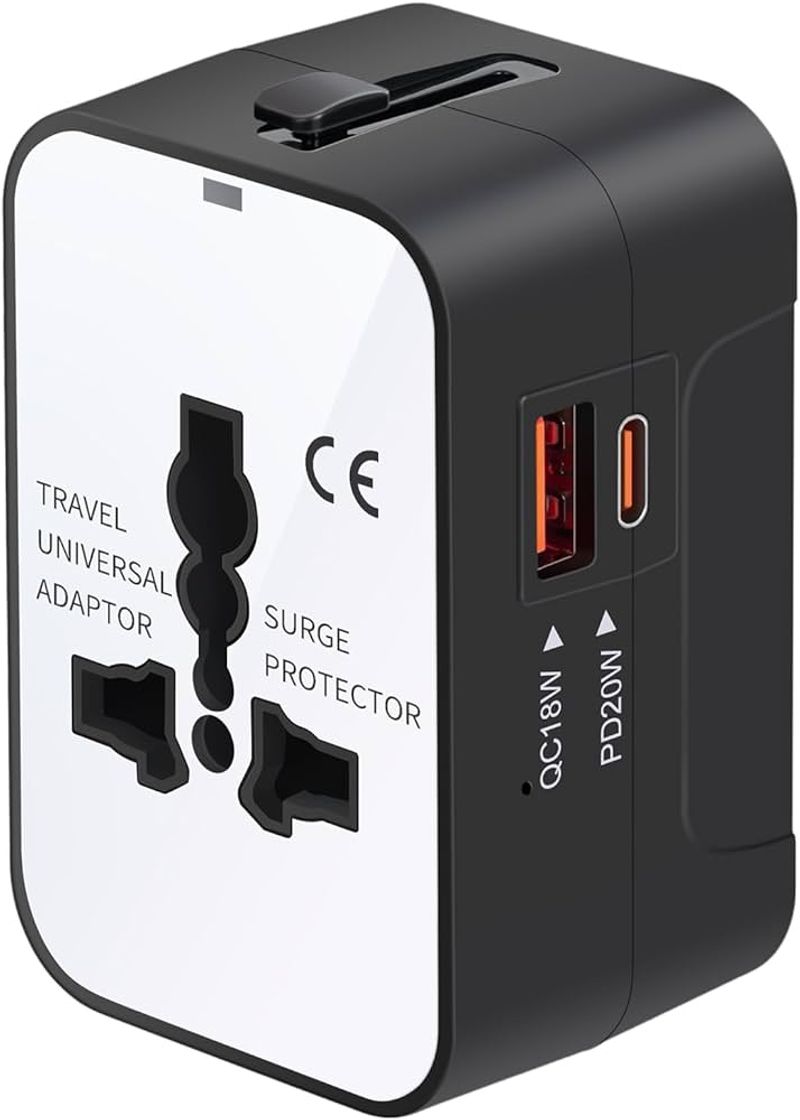 Universal GaN Travel Adapter