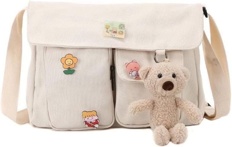 PRAGARI Cute Pins Crossbody Bag