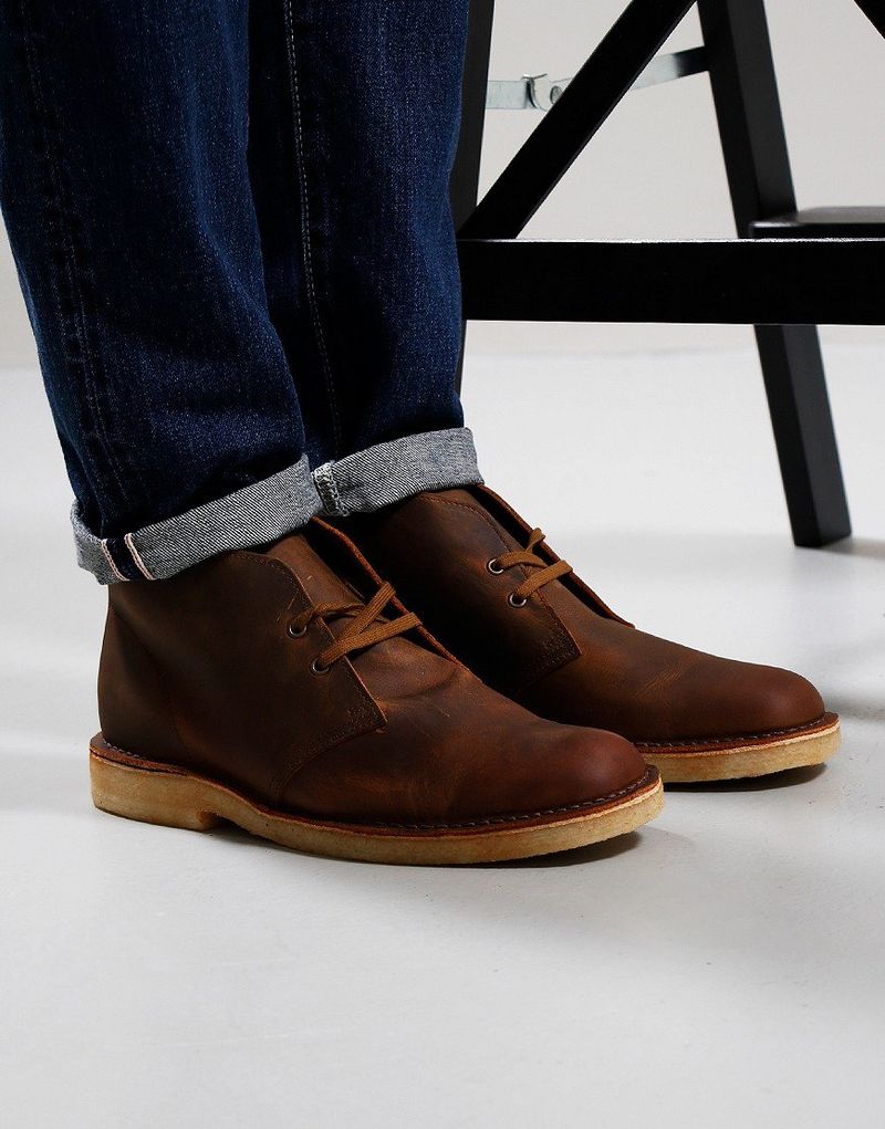 Clarks Desert Boot Leather