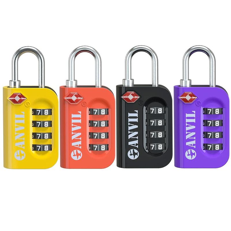 ANVIL TSA 4-Digit (steel shackle) or Cable version