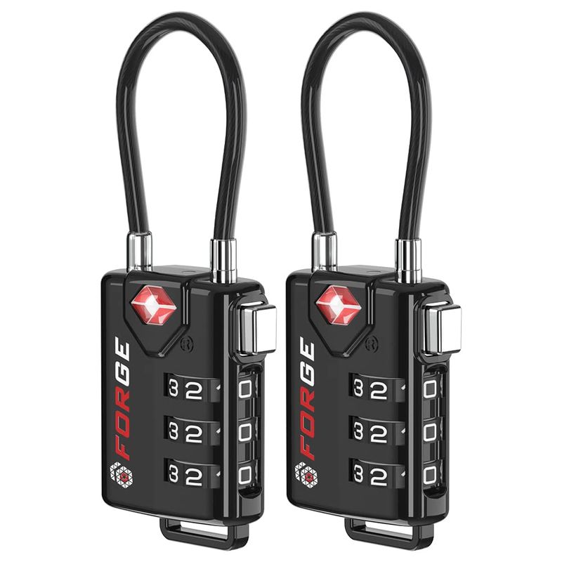 Forge Cable Lock (Re-settable combination)