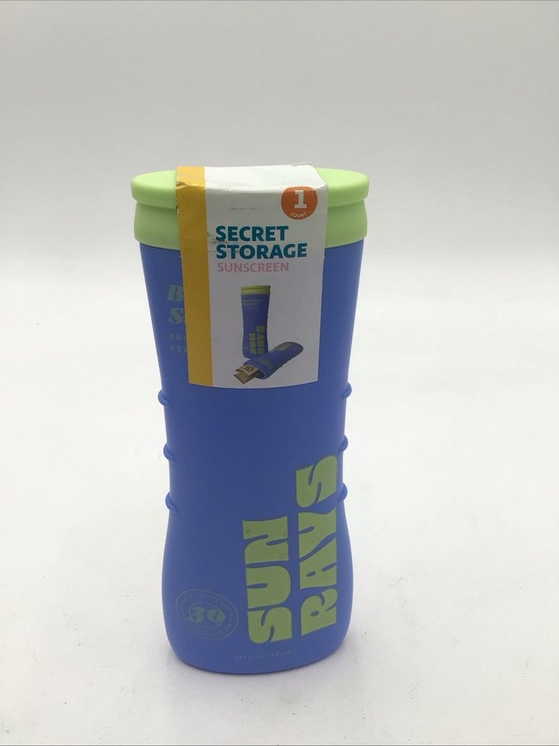 In an Empty Sunscreen Bottle