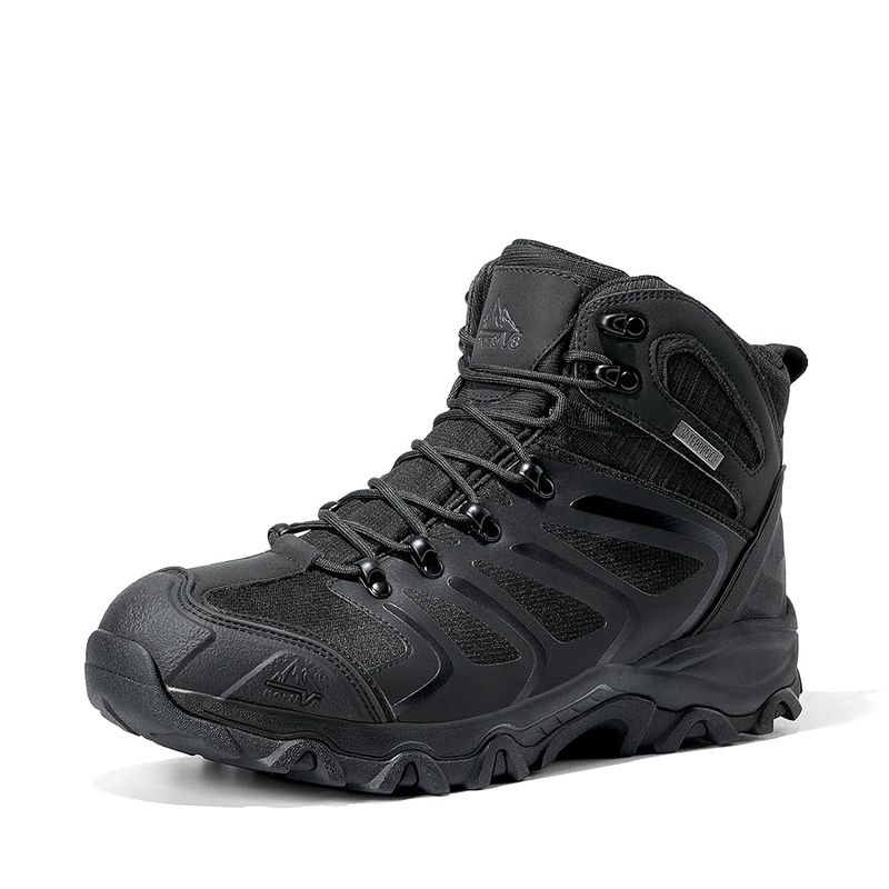 TREKKIN PLUS Men’s Waterproof Slip Resistant Hiking Boots