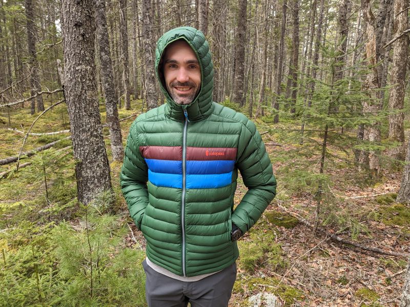 Cotopaxi Fuego Down Hooded Jacket — Lightweight warmth with color and conscience