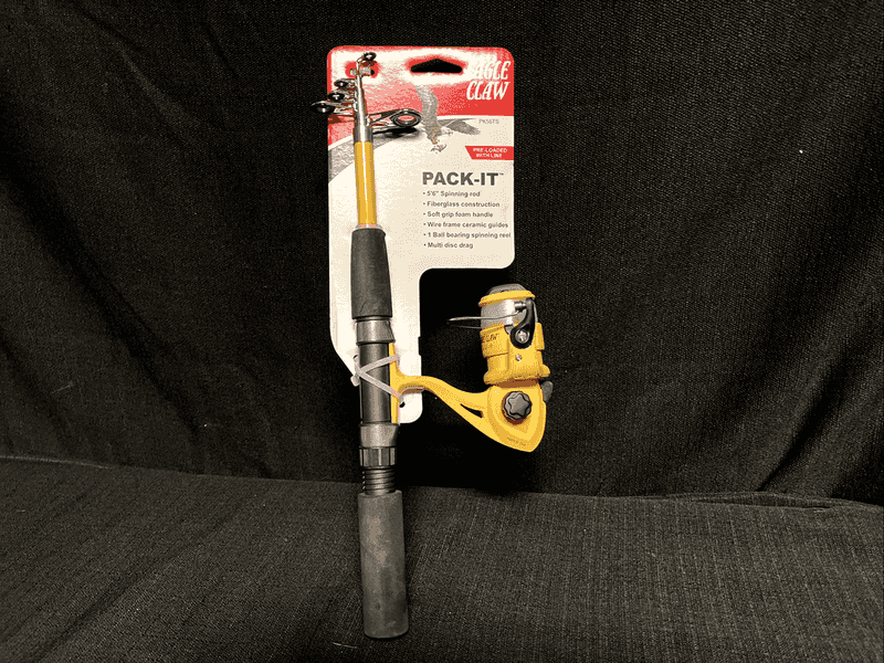 Eagle Claw Pack-It Telescopic Spinning Rod