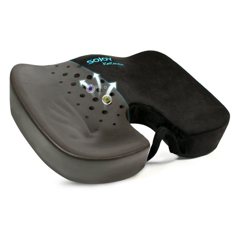 Bamboo Charcoal Memory Foam Cushion