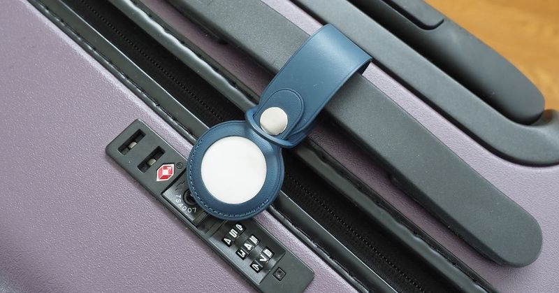 Luggage/Belt Tracker (AirTag/Find My-compatible, Tile, etc.)