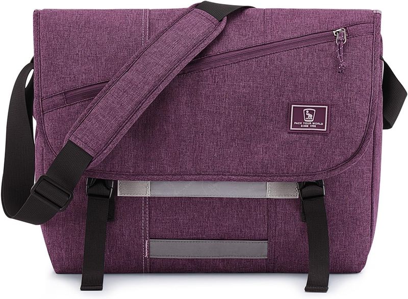 OIWAS Laptop Messenger Bag (Crossbody Style)