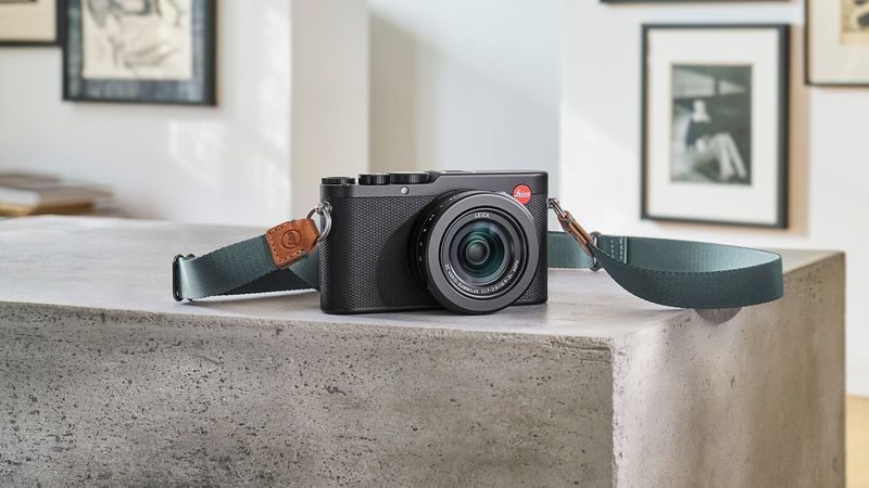 Leica D-Lux 8 (compact, 4/3-type sensor) — ~397 g (with battery/card)