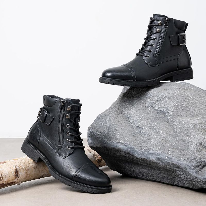 Vostey Casual / Motorcycle Style Boots