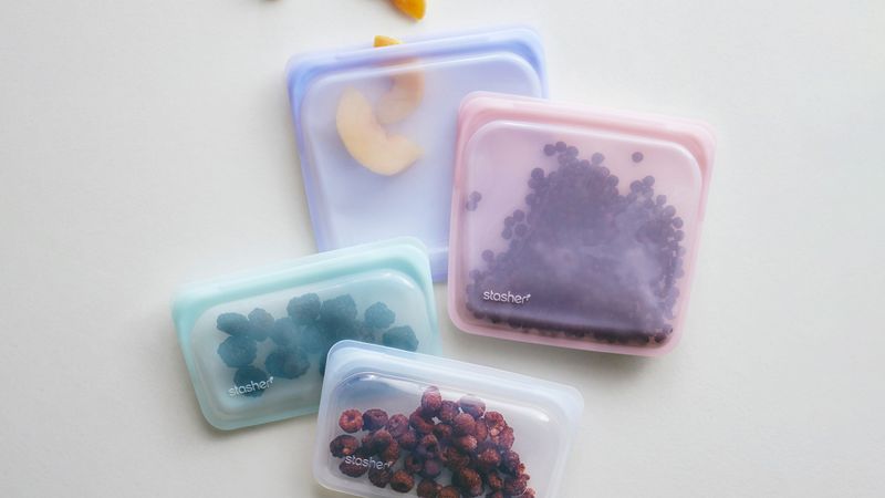 Reusable Silicone Pouches