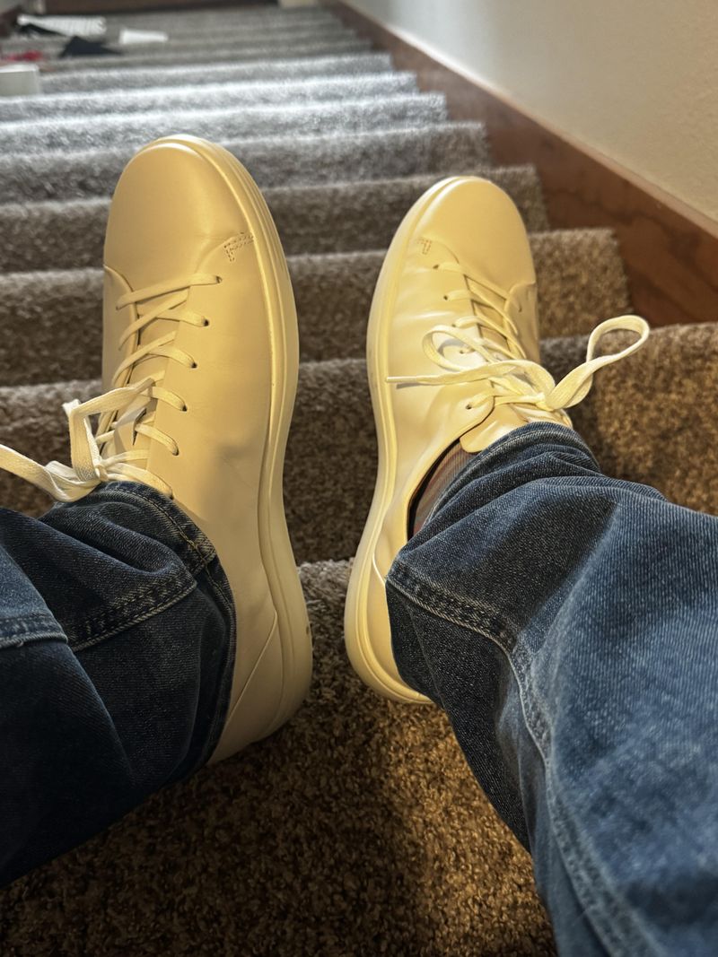 ECCO Soft 7 — leather sneaker that dresses up or down