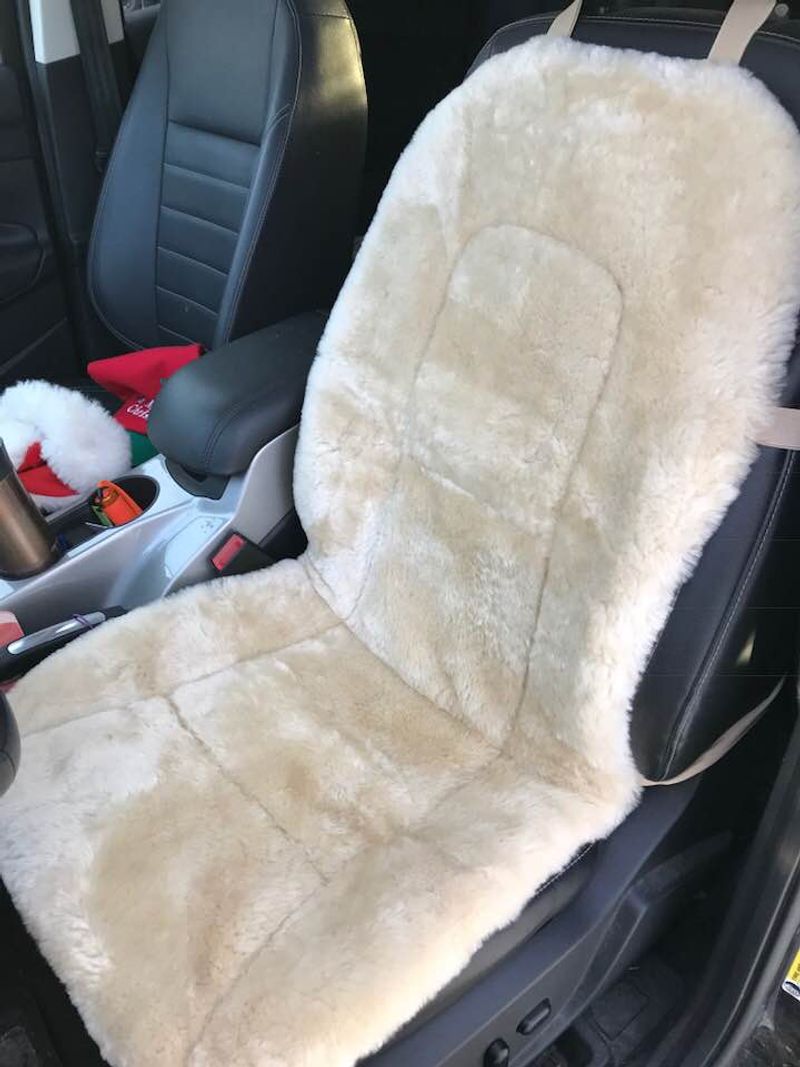 Sheepskin Seat Cover