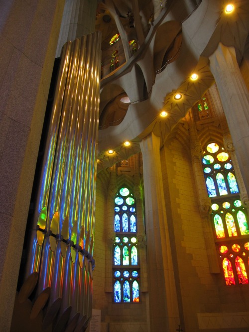 Organ in Sagrada Familia | 4 days in Barcelona