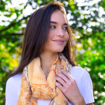 7 Floral Travel Scarves That Double as Fashion and Sun Protection