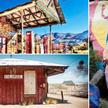 Arizona’s Desert Art Ghost Town Locals Hope Stays a Secret