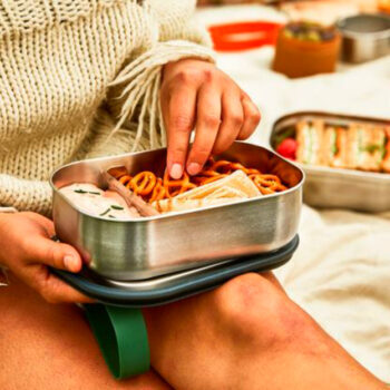 Compact Lunch Containers for On-the-Go Picnics