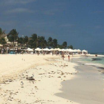 Grand Velas beach