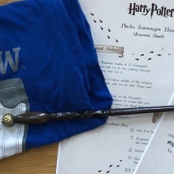 Harry Potter Universal Orlando Scavenger Hunt