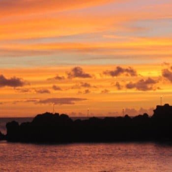 Hawaiian sunset on Maui