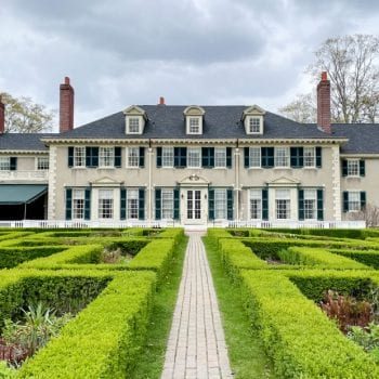 Hildene gardens and house