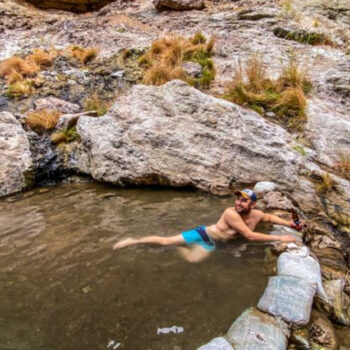 Nevada’s Goldstrike Hot Springs Has Natural Desert Infinity Pools