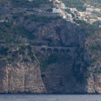 Amalfi coast road