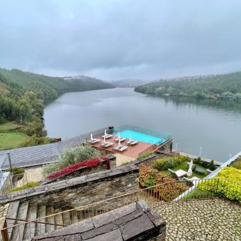 Douro41 hotel pool and river view
