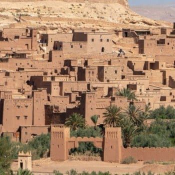 Eit Ben Haddou from a distance