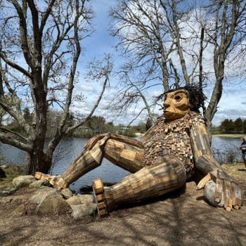 Erik the troll in Ninigret Park