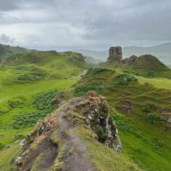 Scotland in July Fairy Glen on Isle of Skye