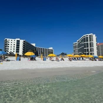 Hilton Sandestin from the water