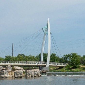 Keeper of the Plains in Wichita Kansas