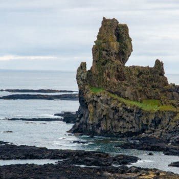Lóndranga volcanic plug on the Snaefellsnes peninsula