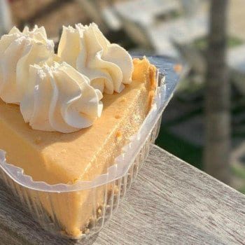 Mango key lime pie