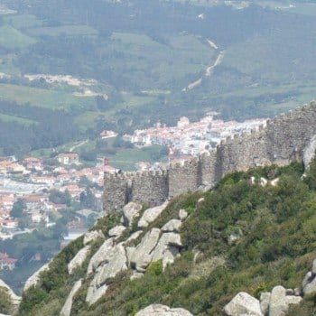 Moorish Castle in Sintra Portugal