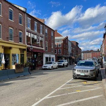 Street in Portsmouth New Hampshire