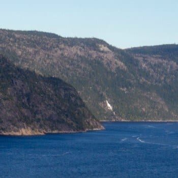 Saguenay fjord Quebec